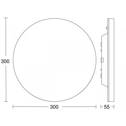 Steinel 068424 - SET 5x LED Prigušiva stropna svjetiljka sa senzorom RS PRO R10 BASIC SC LED/8,5W/230V 4000K IP40