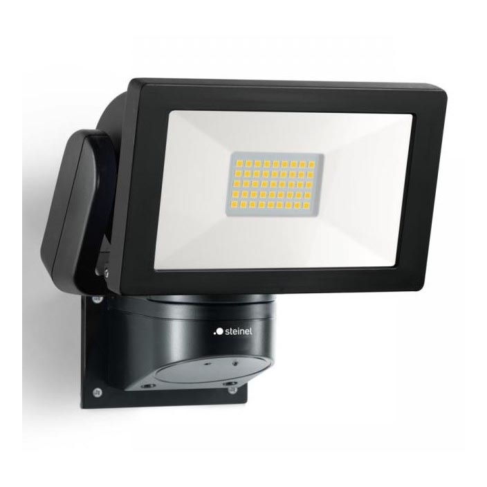 Steinel 069230 - LED Reflektor LS 300 LED/29,5W/230V 4000K IP44 crna