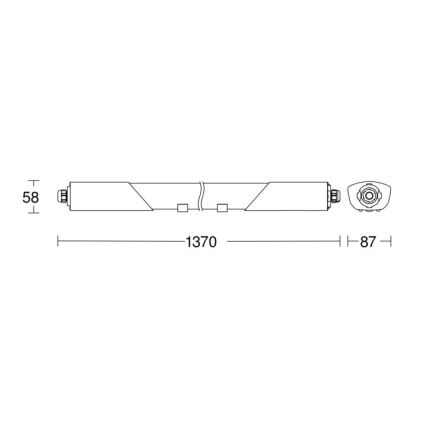 Steinel 079178 - LED Radna svjetiljka sa senzorom RS PRO CONNECT 5100 SL LED/30W/230V IP66