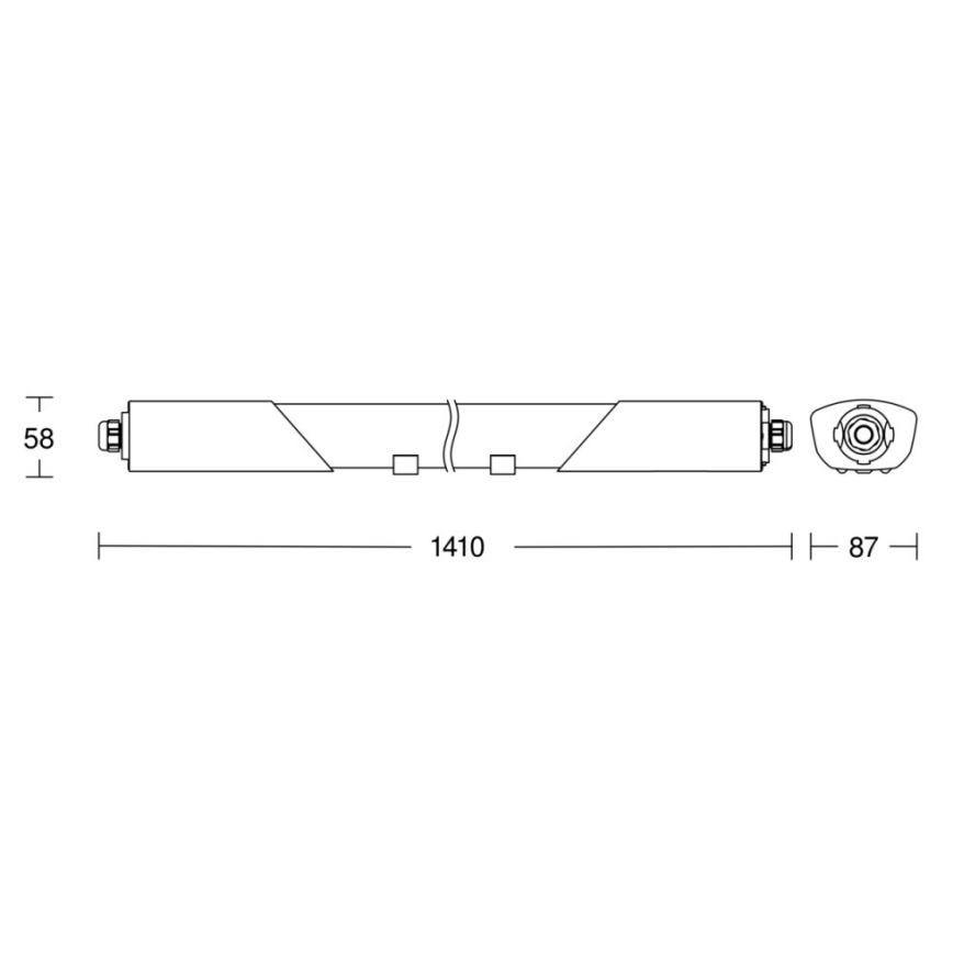 Steinel 079185 - LED Radna svjetiljka sa senzorom RS PRO 5100 SC LED/31W/230V IP66