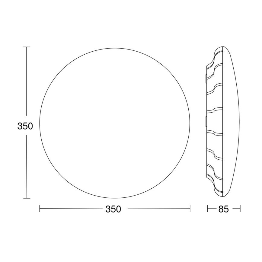Steinel 079710 - SET 5x LED Stropna svjetiljka sa senzorom RS PRO S30 SC LED/25,7W/230V 4000K
