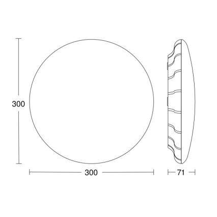 Steinel 081928 - SET 5x LED Stropna svjetiljka sa senzorom RS PRO S10 SC LED/9,1W/230V 4000K