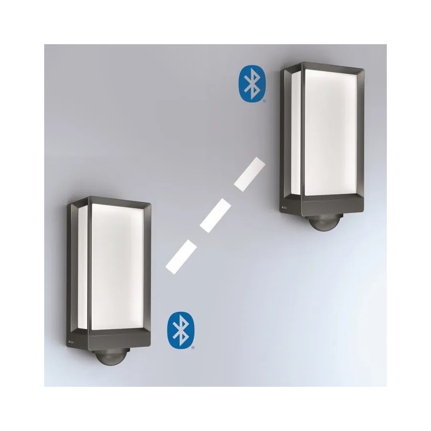 Steinel 085261 - LED Prigušiva vanjska zidna svjetiljka sa senzorom L42SC LED/13W/230V IP54