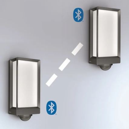 Steinel 085261 - LED vanjsko zidno svjetlo s prigušivačem i senzorom L42SC LED/13W/230V IP54