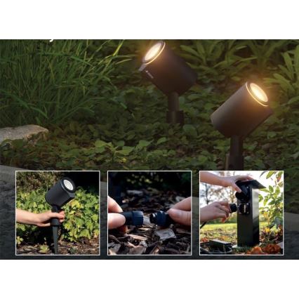 Steinel 089344 - LED RGBW vanjska lampa sa senzorom LED/7,9W/24V IP65