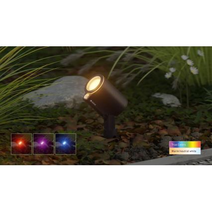 Steinel 089344 - LED RGBW vanjska lampa sa senzorom LED/7,9W/24V IP65