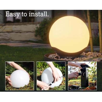 Steinel 089368 - LED RGBW vanjska svjetiljka sa senzorom LED/5,04W/24V 300 mm IP65