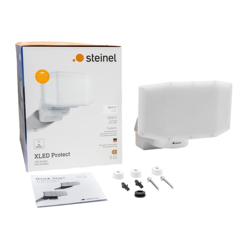 Steinel 090005 - LED Reflektor XLED PROTECT LED/13,6W/230V 3000K IP54 bijela