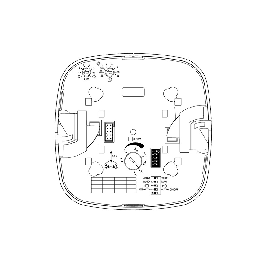 Steinel 590703 - Detektor prisutnosti Dual HF COM1 bijela