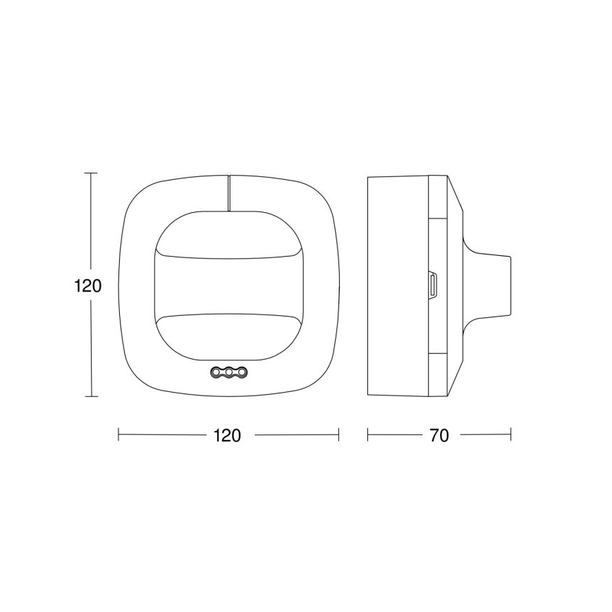Steinel 590703 - Detektor prisutnosti Dual HF COM1 bijela