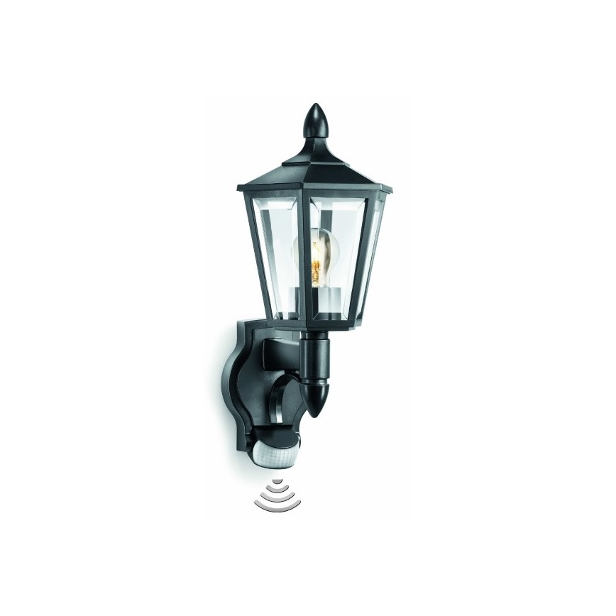 Steinel 617813 - Vanjska zidna svjetiljka sa senzorom L 15 1xE27/60W/230V IP44