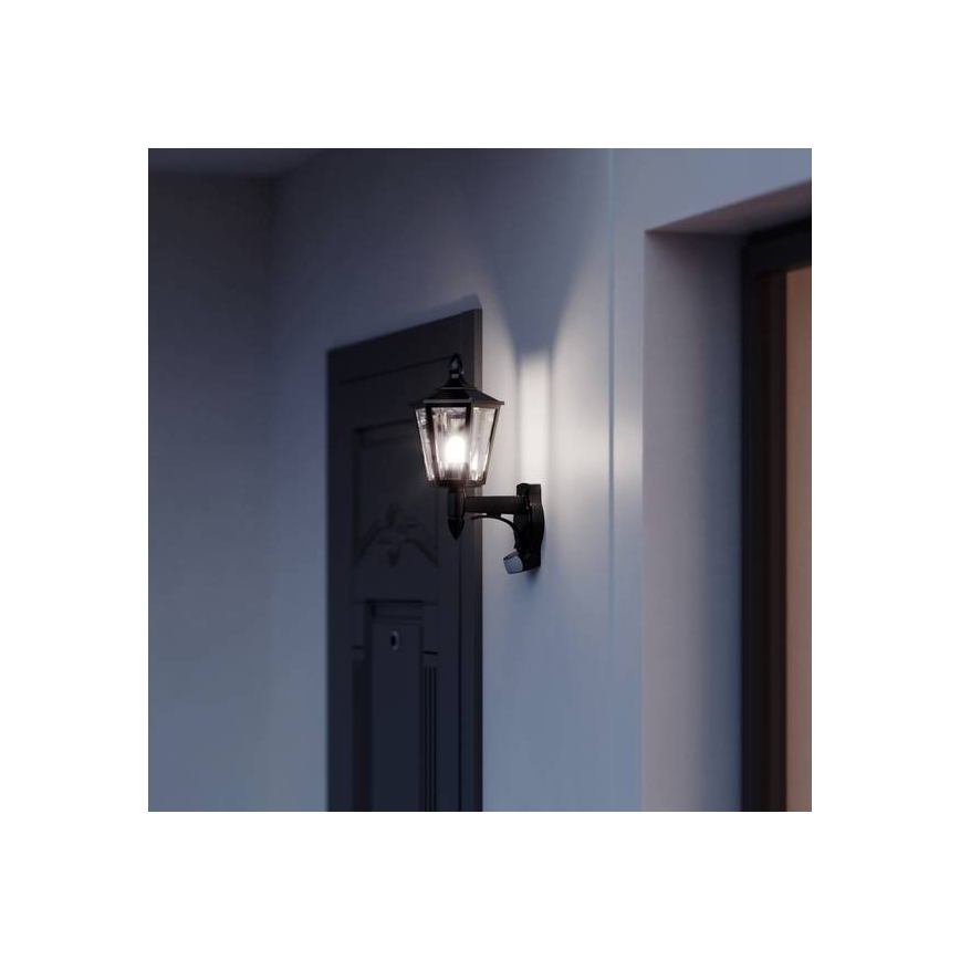 Steinel 617813 - Vanjska zidna svjetiljka sa senzorom L 15 1xE27/60W/230V IP44