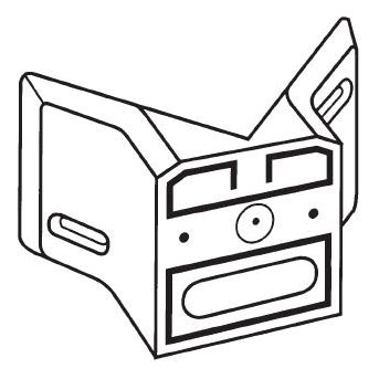 STEINEL 630119 - Kutni nosač 01 crni