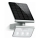 STEINEL 671013 - Solarni LED-reflektor XSolar L-S 1,2W/LED srebrna IP44 2500 mAh