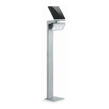 STEINEL 671211 - Solarni LED reflektor s senzorom XSolar GL-S 0,5W/LED srebrne boje IP44 2500 mAh