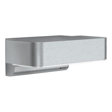 STEINEL 87555 - LED vanjsko zidno svjetlo sa senzorom L 800 SC LED/7,5W/230V IP44 srebrna