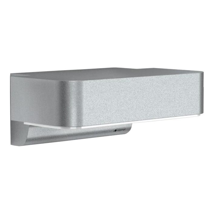 STEINEL 87555 - LED vanjsko zidno svjetlo sa senzorom L 800 SC LED/7,5W/230V IP44 srebrna