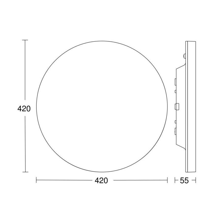 Steinel 067793 - LED Prigušiva stropna svjetiljka sa senzorom RS PRO R30 plus SC 23,7W/230V 3000K IP40