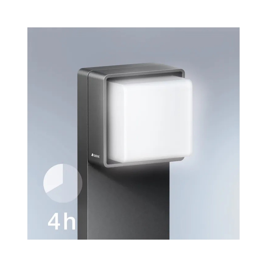 Steinel 078669 - LED Prigušiva vanjska lampa sa senzorom GL 85 SC 600 LED/9W/230V 3000K IP44