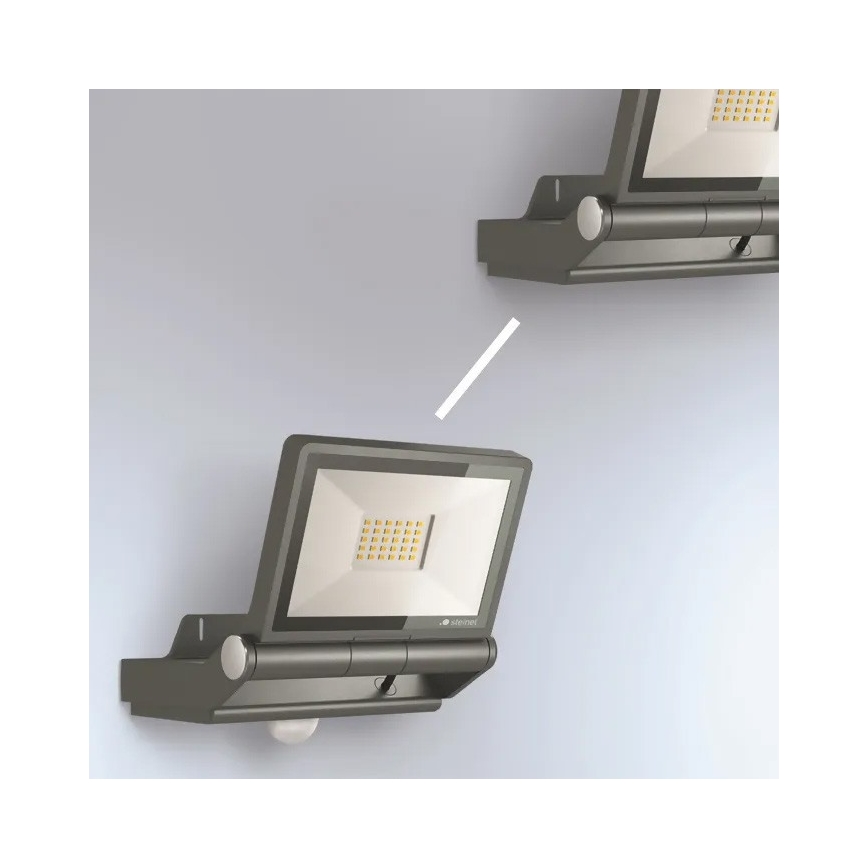 Steinel - LED reflektor s senzorom XLED PRO ONE S 18,4W/230V IP44 3000K antracit + daljinski upravljač
