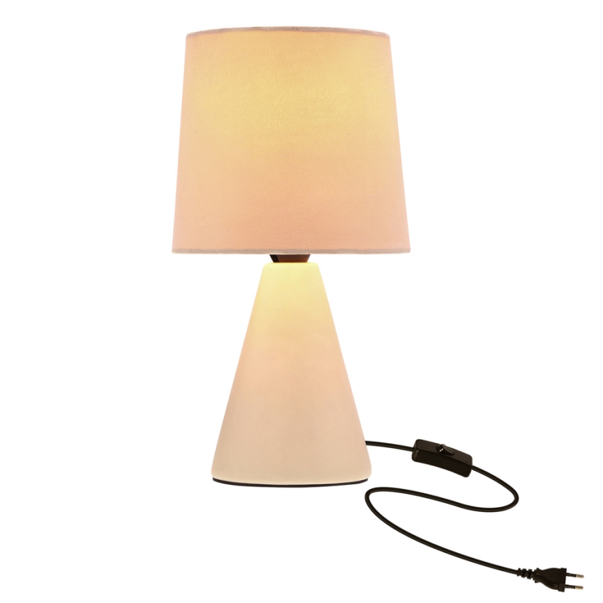 Stočna lampa SATTI 1xE14/40W/230V kremasta
