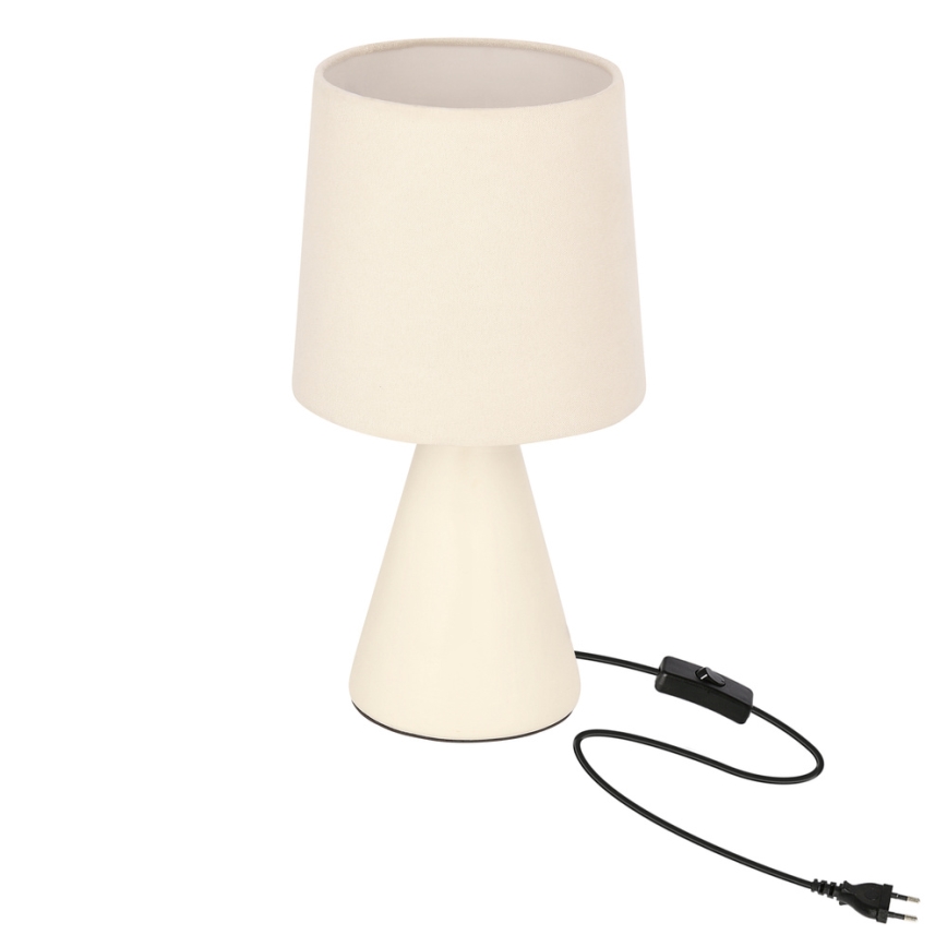 Stočna lampa SATTI 1xE14/40W/230V kremasta