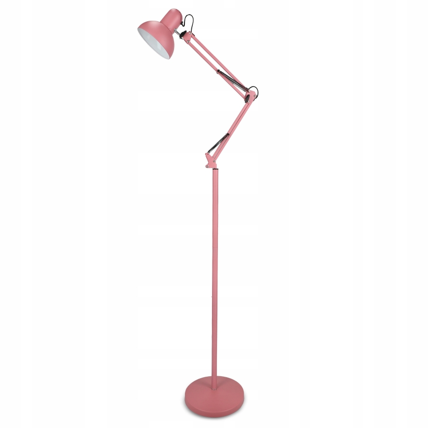 Stojeća lampa 1xE27/40W/230V ružičasta