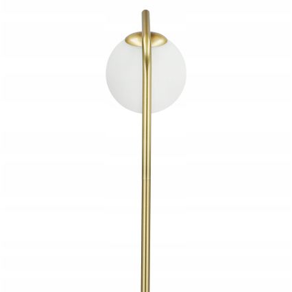 Stojeća lampa 1xG9/40W/230V zlatna/bijela