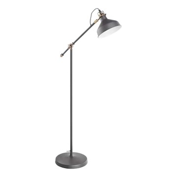 Stojeća lampa ARTHUR 1xE27/25W/230V siva