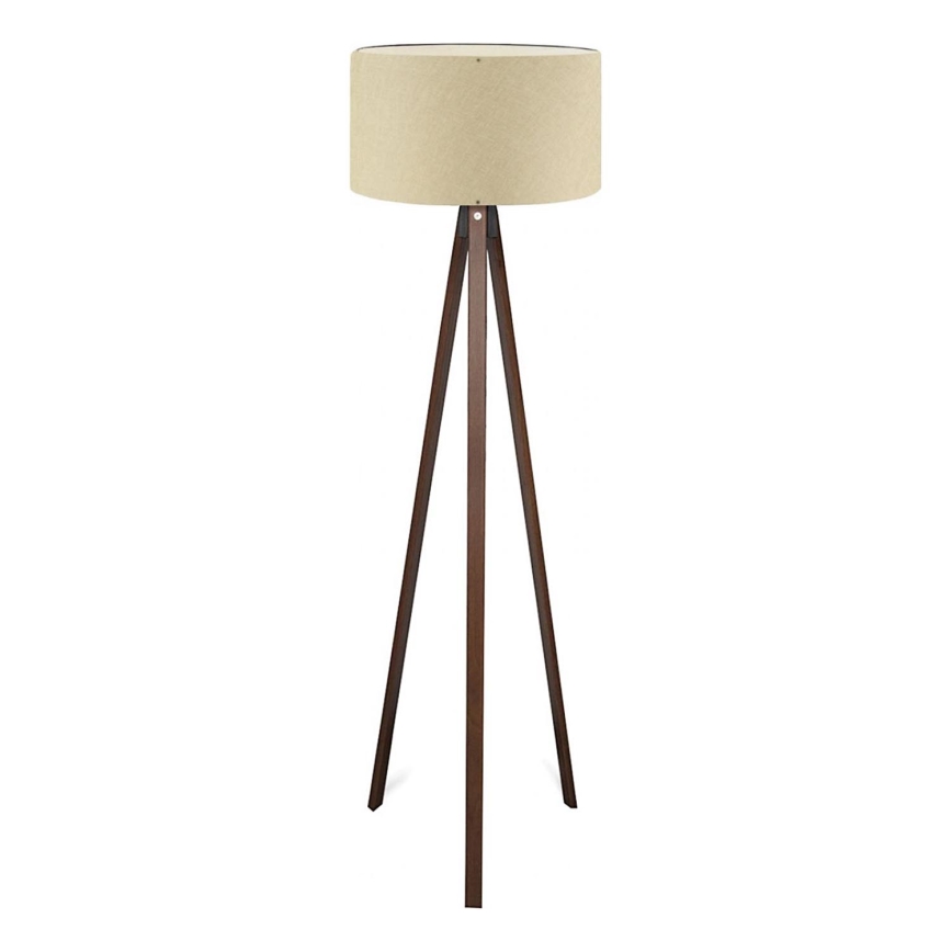 Stojeća lampa AYD 1xE27/40W/230V bež/palak