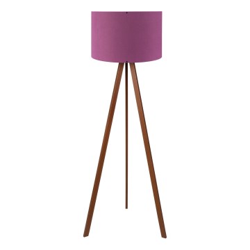 Stojeća lampa AYD 1xE27/40W/230V ljubičasta/smeđa