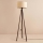 Stojeća lampa AYD 1xE27/40W/230V smeđa/bež