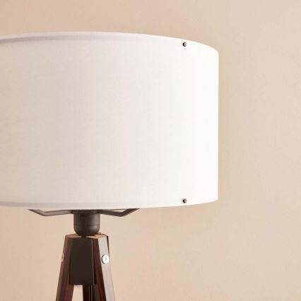 Stojeća lampa AYD 1xE27/40W/230V smeđa/bež