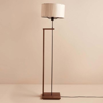 Stojeća lampa AYD 1xE27/40W/230V smeđa/bež