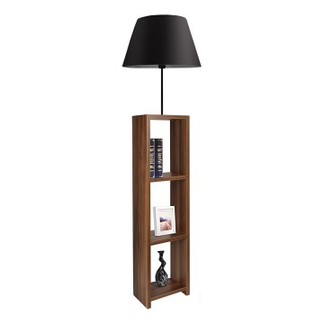 Stojeća lampa AYD 1xE27/40W/230V smeđa/crna