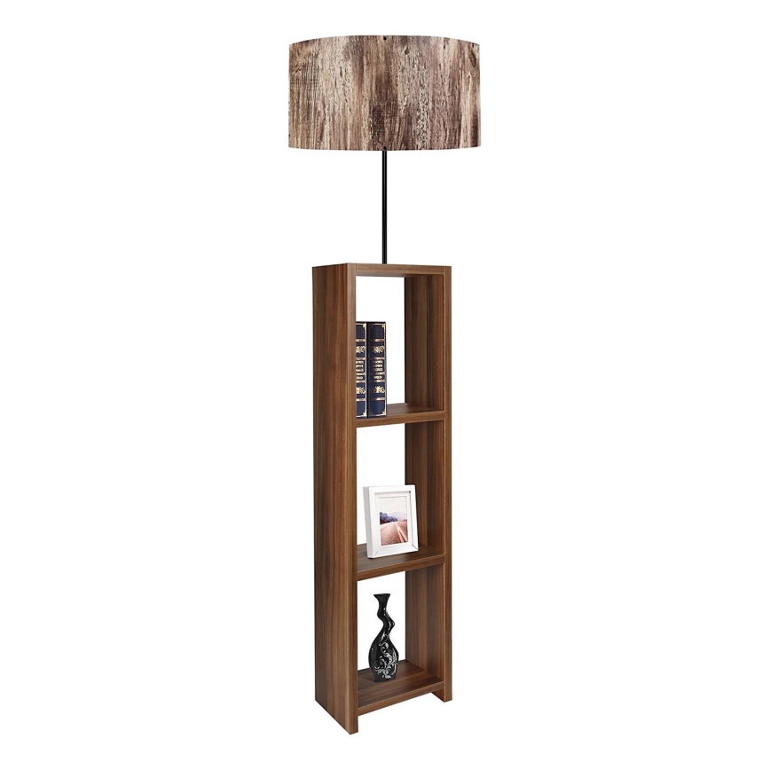 Stojeća lampa AYD 1xE27/40W/230V smeđa