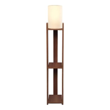 Stojeća lampa AYD 1xE27/40W/230V smeđa/kremasta