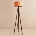 Stojeća lampa AYD 1xE27/40W/230V smeđa/narančasta