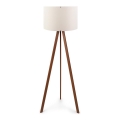 Stojeća lampa AYD 1xE27/60W/230V bež/ smeđa