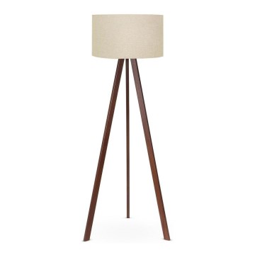 Stojeća lampa AYD 1xE27/60W/230V bež/ smeđa