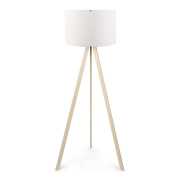 Stojeća lampa AYD 1xE27/60W/230V bijela/bež