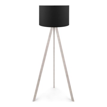 Stojeća lampa AYD 1xE27/60W/230V crna/bež