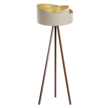 Stojeća lampa GALAXY 1xE27/60W/230V bež/crna wenge