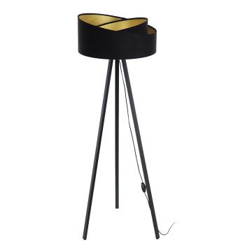 Stojeća lampa GALAXY 1xE27/60W/230V crna/wenge