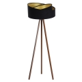 Stojeća lampa GALAXY 1xE27/60W/230V crna/wenge