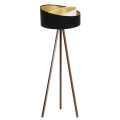 Stojeća lampa GALAXY 1xE27/60W/230V crna/wenge