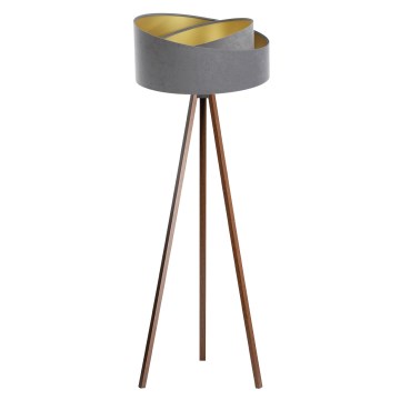 Stojeća lampa GALAXY 1xE27/60W/230V siva/wenge
