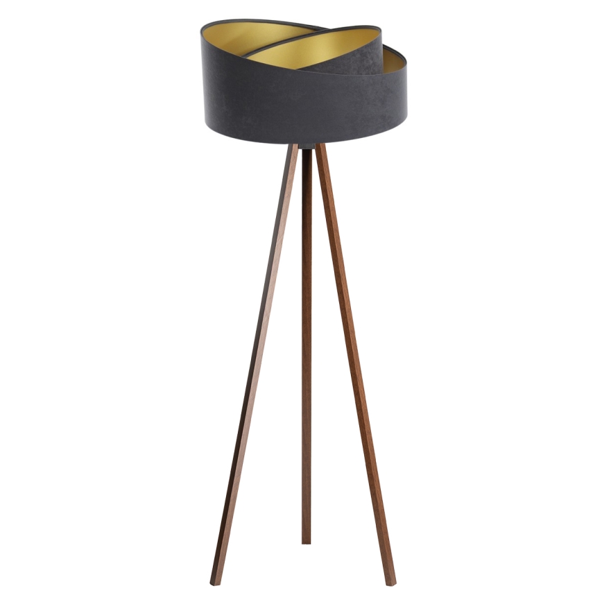 Stojeća lampa GALAXY 1xE27/60W/230V siva/wenge