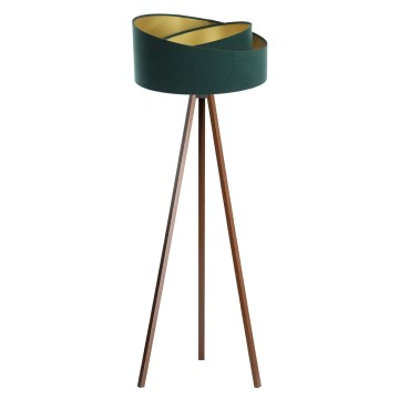 Stojeća lampa GALAXY 1xE27/60W/230V zelena/wenge