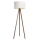Stojeća lampa STANDART 1xE27/60W/230V bijela/wenge